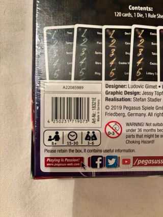 NO Objects Gioco da Tavolo Pegasus Spiele