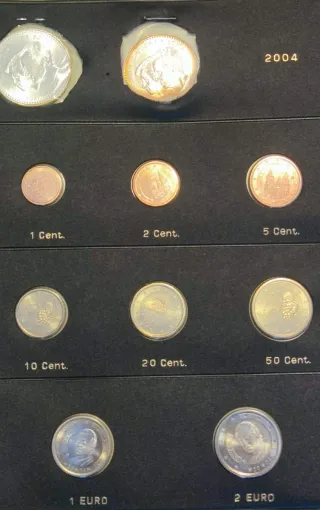 Colección Monedas Euro 2004