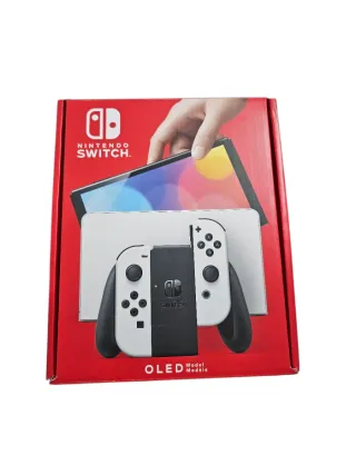 Consola Nintendo Switch OLED Blanca + 4 Juegos