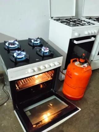 Encimera de gas butano