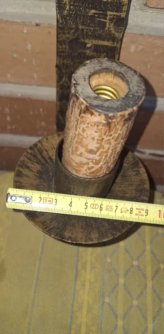 2 Applique in Ferro Battuto Vintage