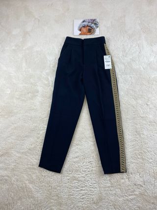 Pantalón Zara elegante azul talla XS
