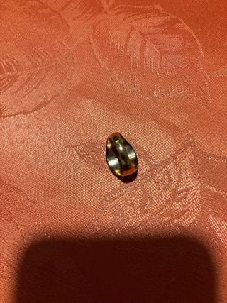 Anillo Sello Negro y Dorado