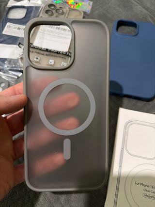 Lote 6 Capas iPhone 16 Pro Max