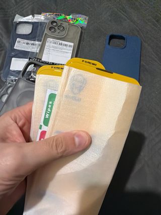 Lote 6 Capas iPhone 16 Pro Max