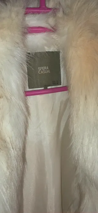 Chaleco de Pelo Sfera Talla S Mujer