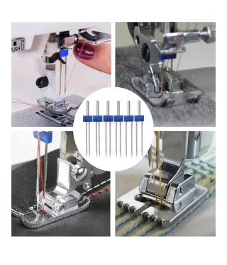 6 Agujas Dobles Máquina Coser