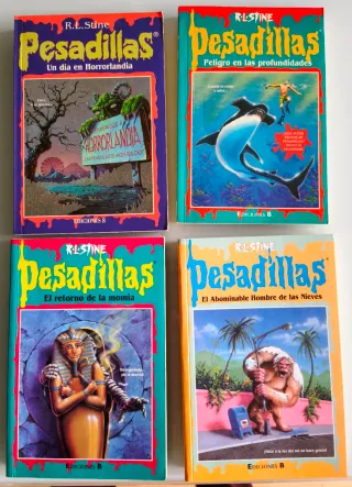 4 libros de Pesadillas