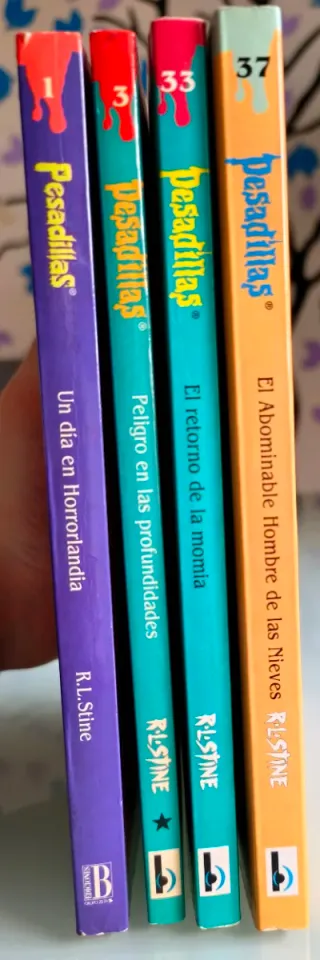 4 libros de Pesadillas