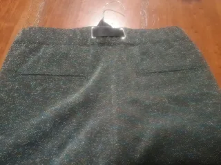 Pantaloni White Sand tessuto scintillante