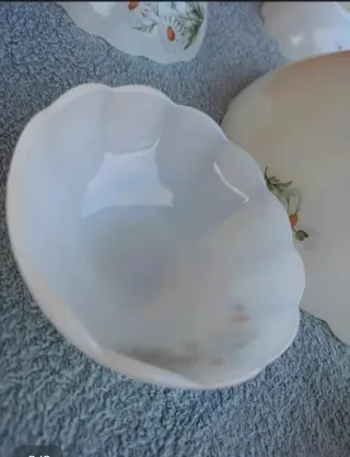 Conjunto Arcopal Flor de Margarita Cuencos 7piezas