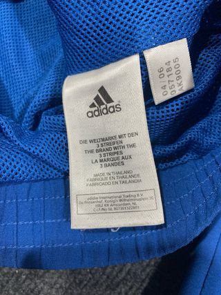 Chaqueta Adidas Talla L Azul y Blanco