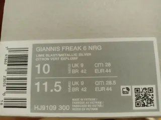 Zapatillas Nike Giannis Freak 6