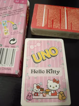 UNO Hello Kitty Juego de Cartas #SOLO ENVIO #