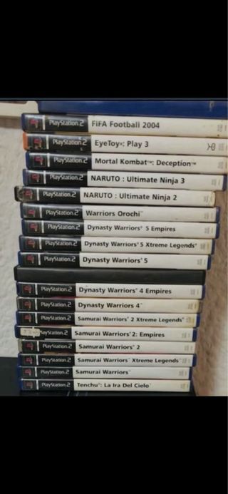 Ps2 lote pack colecionista