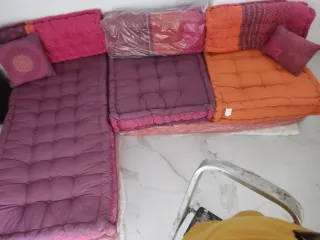 Sofá modular de cojines