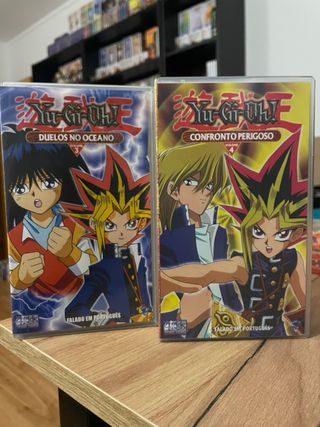 Conjunto VHS Yu-Gi-Oh! em Português
