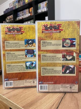 Conjunto VHS Yu-Gi-Oh! em Português