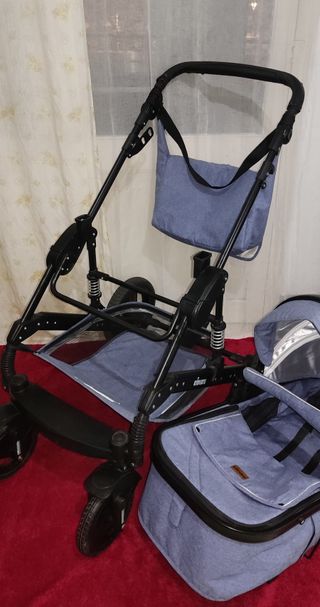 Carrito de Bebé Kiduku Azul
