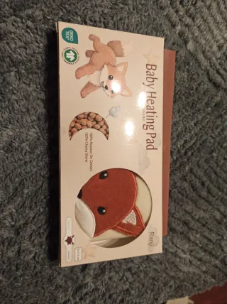 Cojín térmico bebé zorro OEKO-TEX