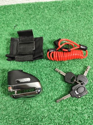 Antirrobo Disco IFAM ROAD75 Negro/Cromo