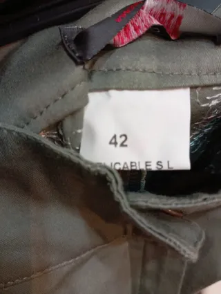 Pantalones mujer Inxplicable verde oliva