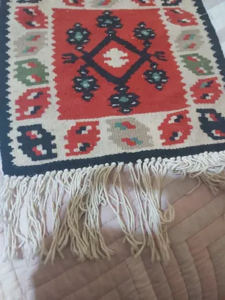 Tapiz pequeño lana tintes artesanales