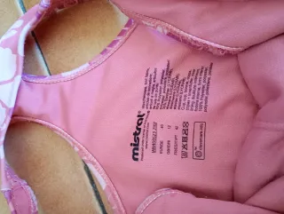 Bikini rosa estampado floral