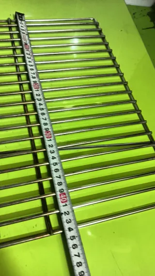 Parrilla de varilla acero inox 78x44cm