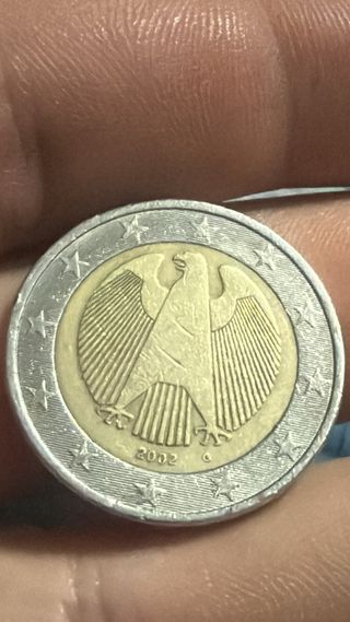 Moneda 2 Euros Alemania 2002 Águila