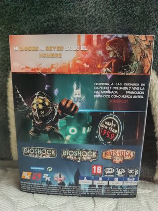 Funda Bioshock The Collection PS4/Switch/Xbox One