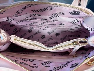 Bolso Juicy Couture Rosa con Cadena Dorada
