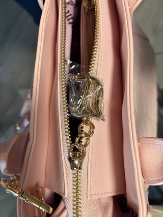 Bolso Juicy Couture Rosa con Cadena Dorada