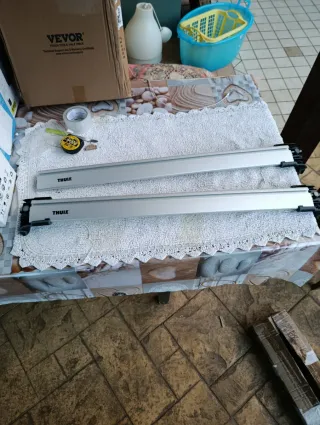Barre portatutt Thule959500  90cm,manca un agganci