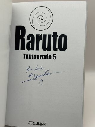 Raruto 5 firmado - Jesulink