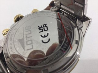 reloj pulsera caballero lotus 18757
