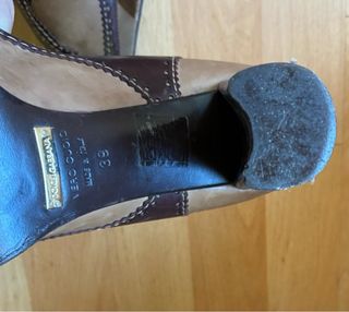 Zapatos tacón Dolce & Gabbana beige/marrón