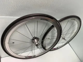 Ruote Campagnolo Shamal 700c 8v Michelin pro LEER