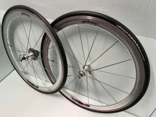 Ruote Campagnolo Shamal 700c 8v Michelin pro LEER