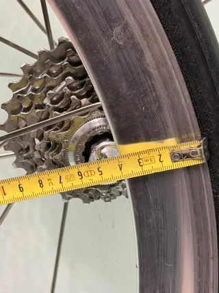 Ruote Campagnolo Shamal 700c 8v Michelin pro LEER