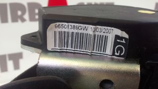 96501389GW PRETENSOR IZQUIERDA - CINTURON DELANTERO IZQUIERDO CITROEN C5 1ª GENER. (RC/RE) 2004-2005-2006-2007-2008