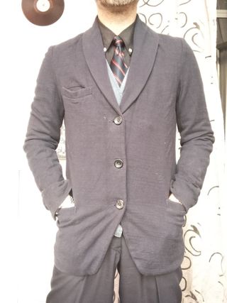 Giacca Uomo Blue Thorn Blazer Zinco Italy - M