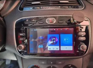 Rádio Fiat Grande Punto/Linea Android 14 com GPS