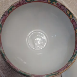 Juego de Té Vintage Macau Famille Rose (27 piezas)