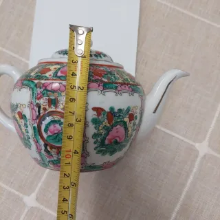 Juego de Té Vintage Macau Famille Rose (27 piezas)
