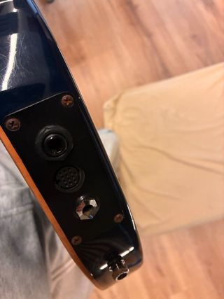 Godin LGXT Trans Blue AAA Seymour Duncan