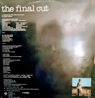 Pink Floyd - The Final Cut Vinilo