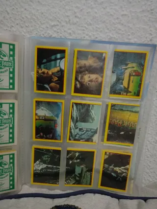 Cromos Jurassic Park Panini (1993) - Faltas y repe