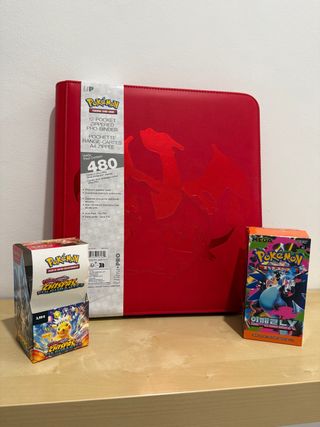 Álbum Pokémon Ultra Pro 480 Cartas Charizard