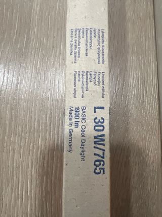 5 Tubos Fluorescentes Sylvania y Osram